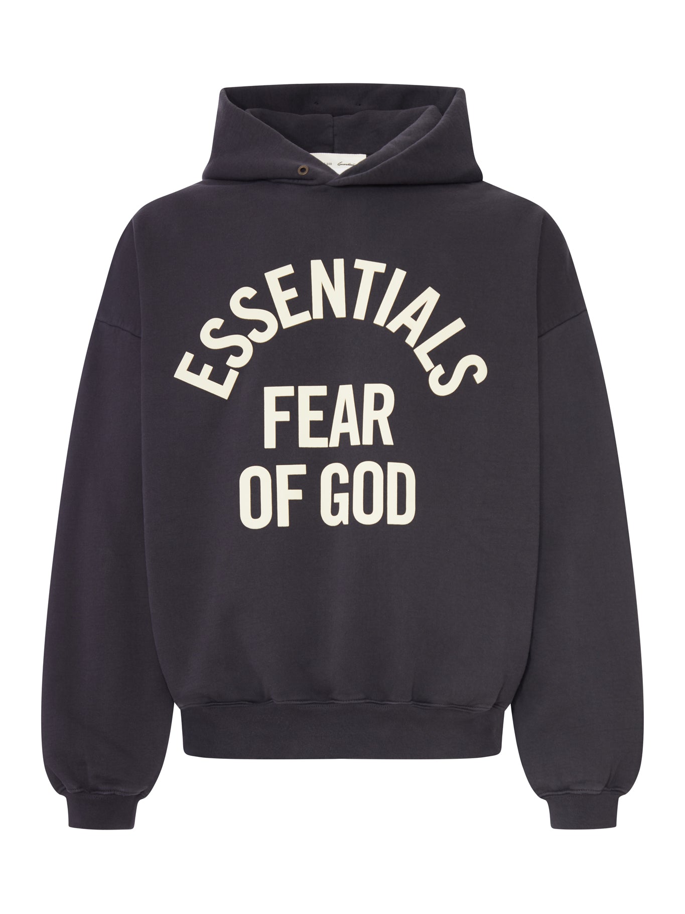 90`s Campus Cotton Hoodie Fear of god – Гарантія оригінальності – боковий вид - FEAR OF GOD