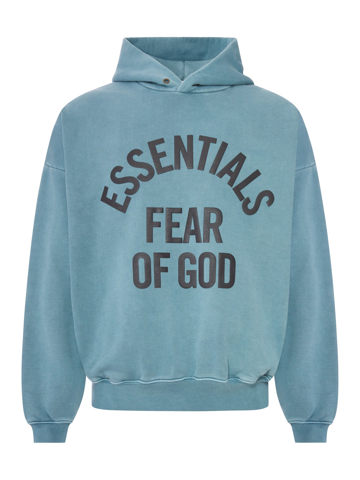 90`s Campus Cotton Hoodie Fear of god – Гарантія оригінальності – боковий вид - FEAR OF GOD