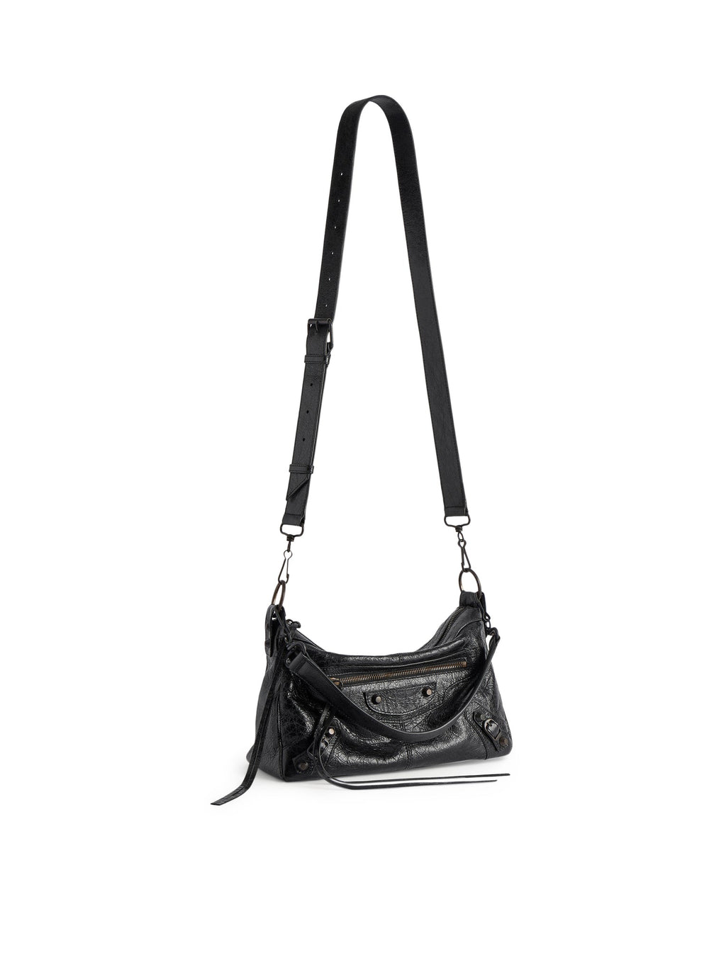 Оригінальна The City Small Motorcycle In Black Arena Lambskin Balenciaga – вид 6