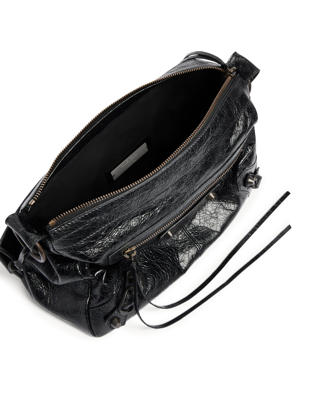 Оригінальна The City Small Motorcycle In Black Arena Lambskin Balenciaga – вид 9