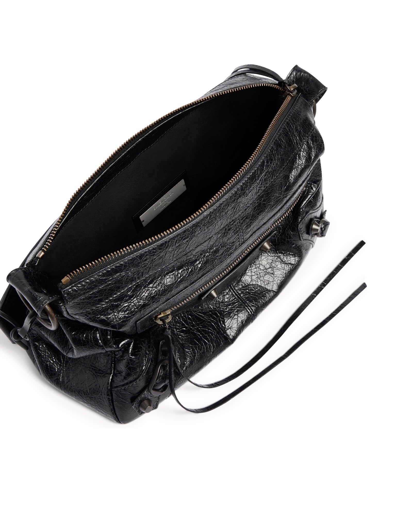 Оригінальна The City Small Motorcycle In Black Arena Lambskin Balenciaga – вид 9