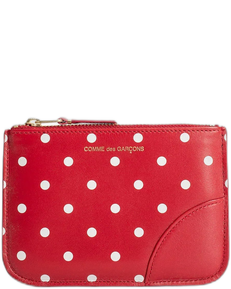 Portafoglio a Pois - COMME DES GARCONS (Background Removed)