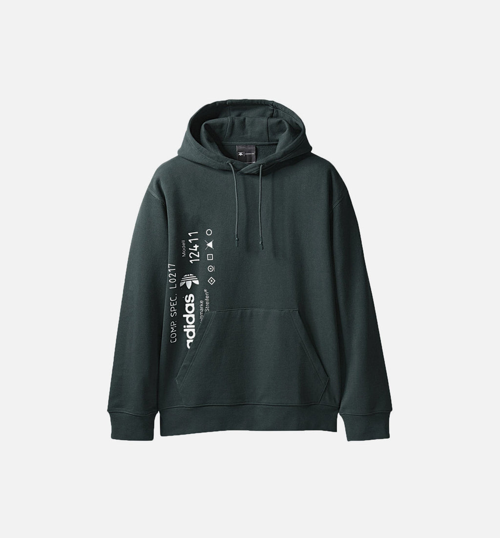 Alexander Wang X Adidas Collection Aw Graphic Mens Hoodie Adidas оригінал – Купити в Україні – боковий вид