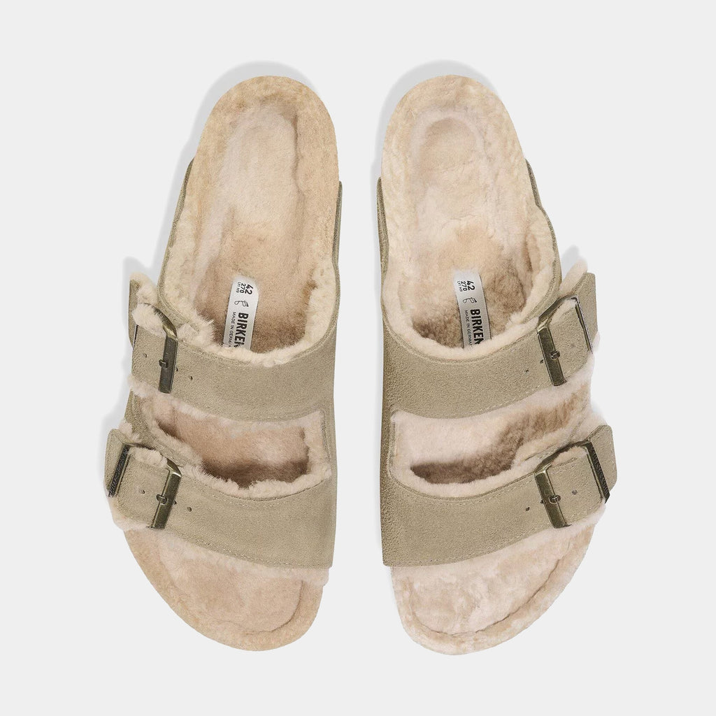 Оригінальна Arizona Shearling Womens Sandals Birkenstock – вид ззаду