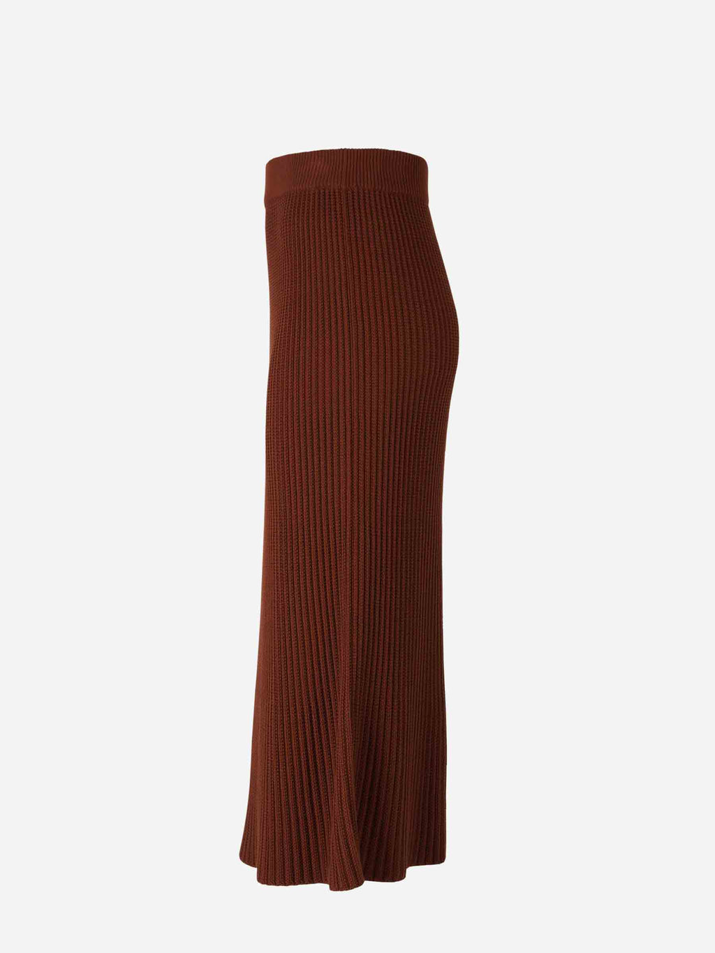 Оригінальна MIDI Knitted Skirt Loro piana – вид ззаду