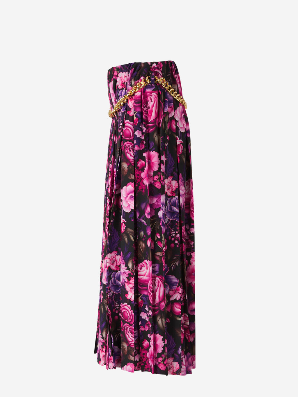 Pleated Maxi Skirt Balenciaga оригінал – Купити в Україні – вид ззаду