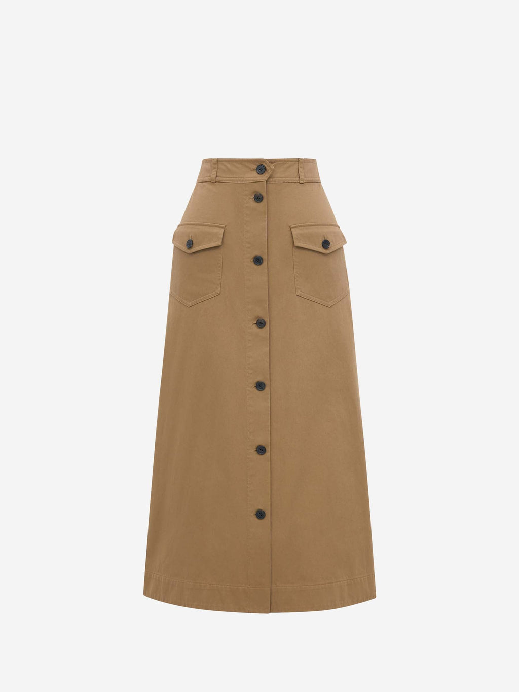 Оригінальна MIDI Button Skirt Saint laurent – боковий вид