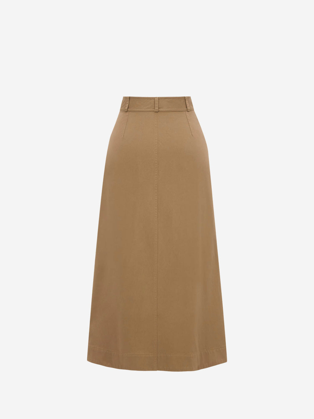 Оригінальна MIDI Button Skirt Saint laurent – вид ззаду