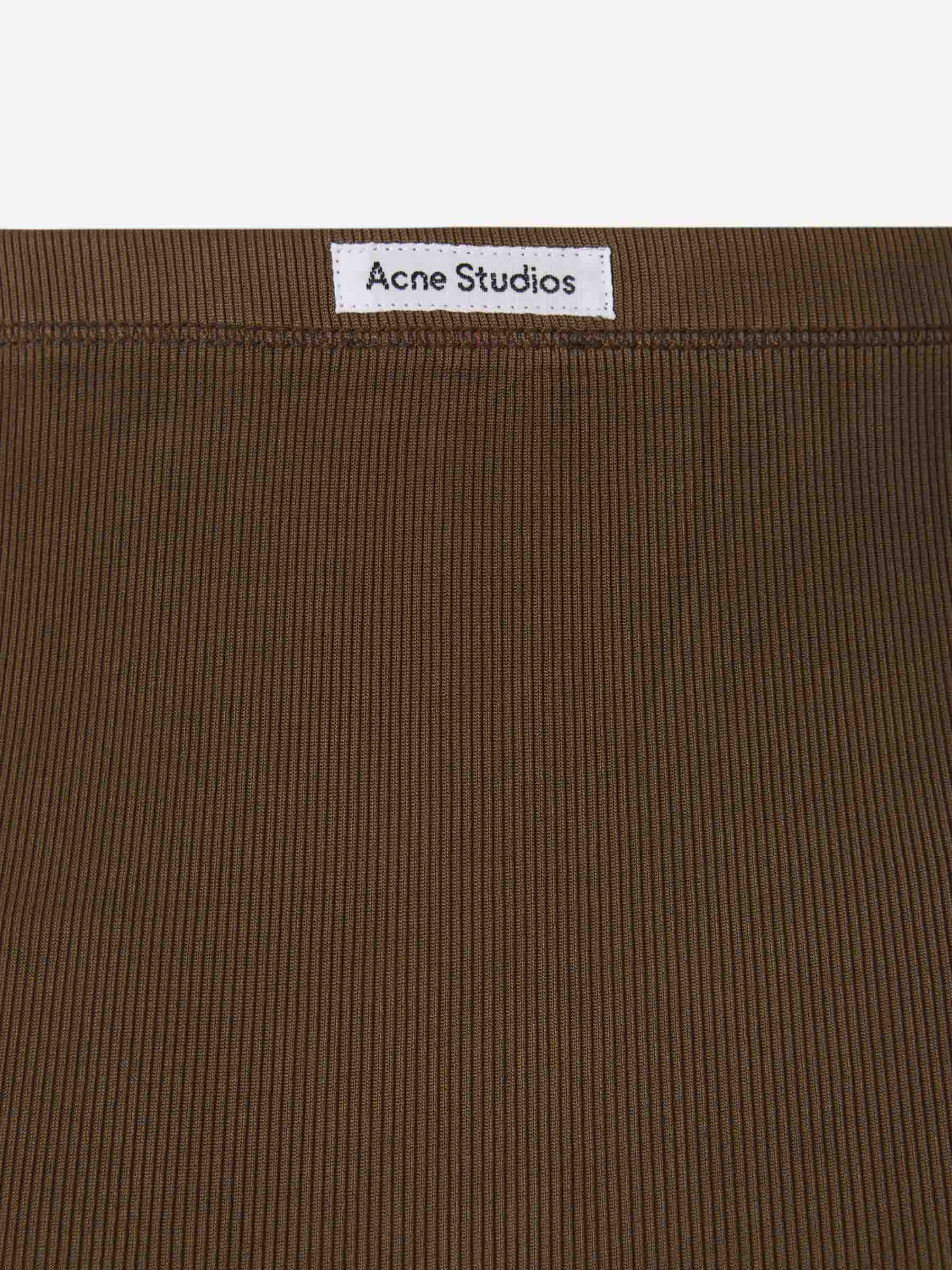 Оригінальна MIDI Knitted Skirt Acne studios – збільшений вид