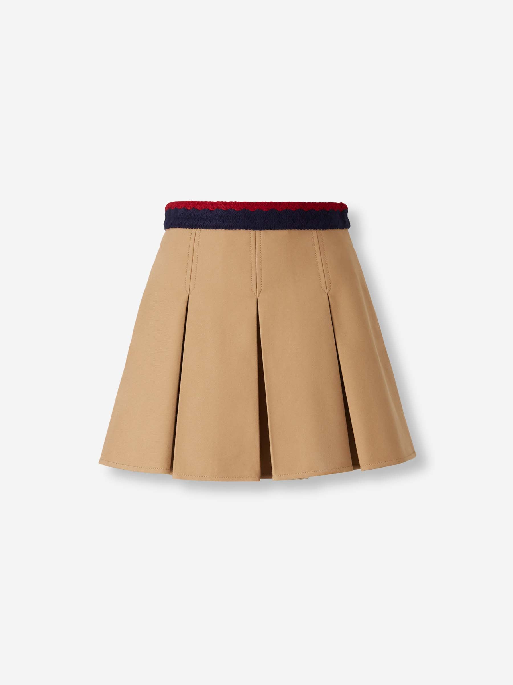 Оригінальна Pleated Mini Skirt Moncler – боковий вид