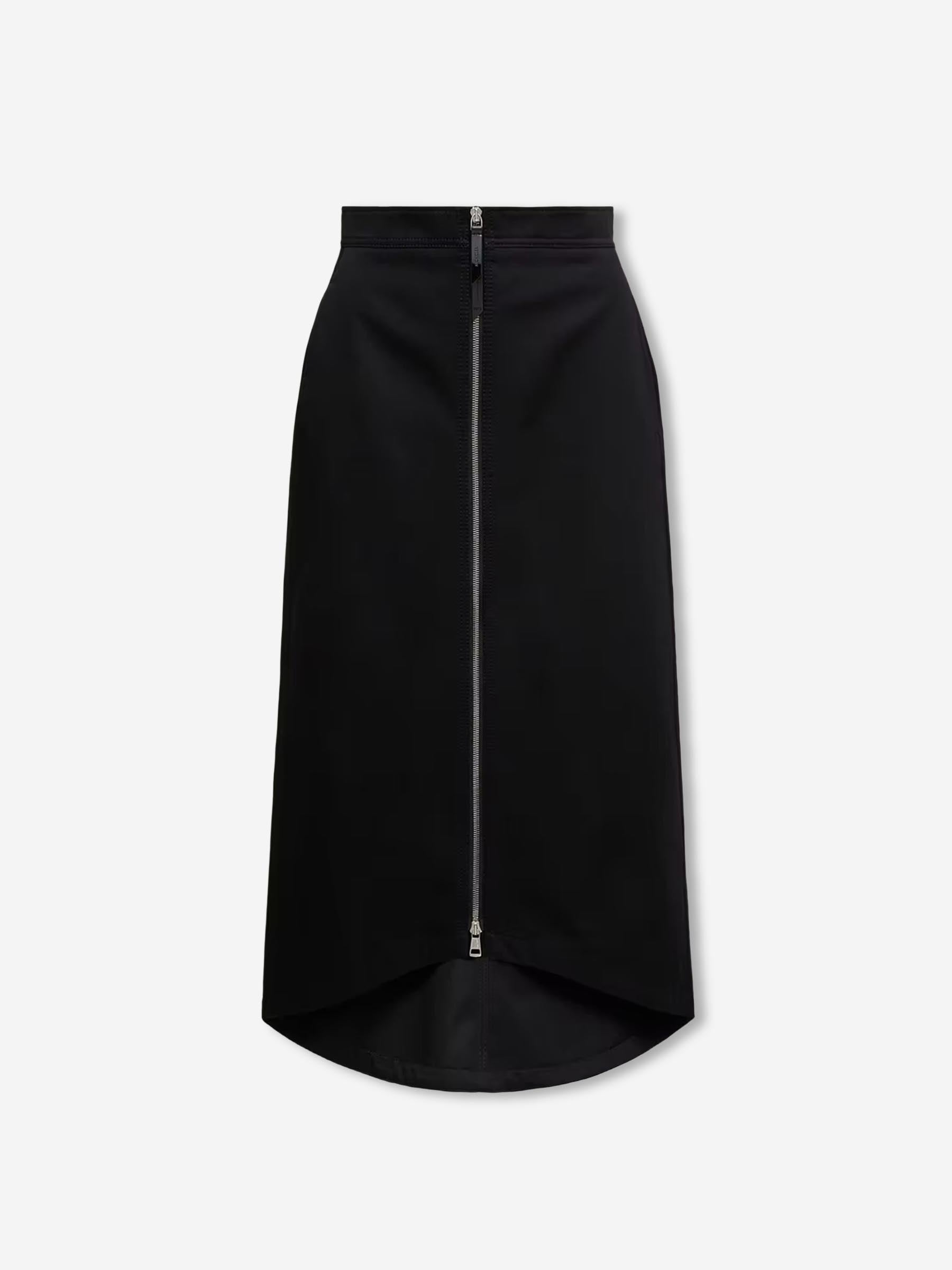 MIDI Gabardine Skirt Moncler оригінал – Купити в Україні – боковий вид