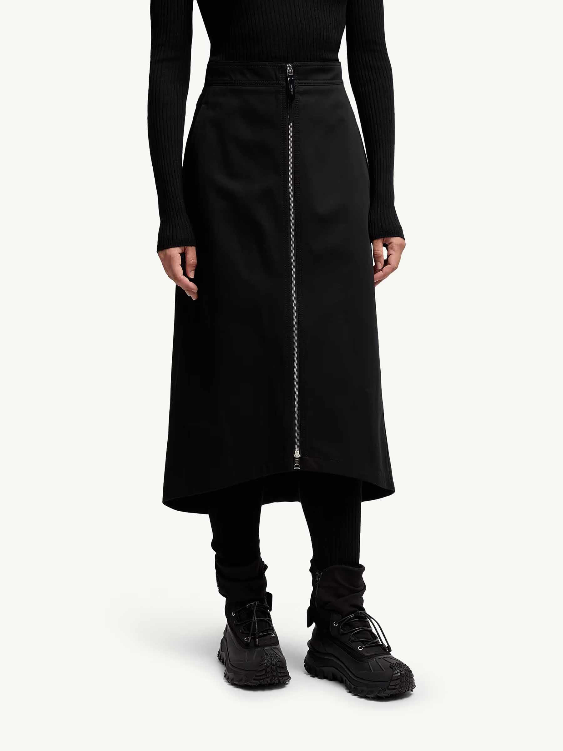 MIDI Gabardine Skirt Moncler оригінал – Купити в Україні – вид ззаду