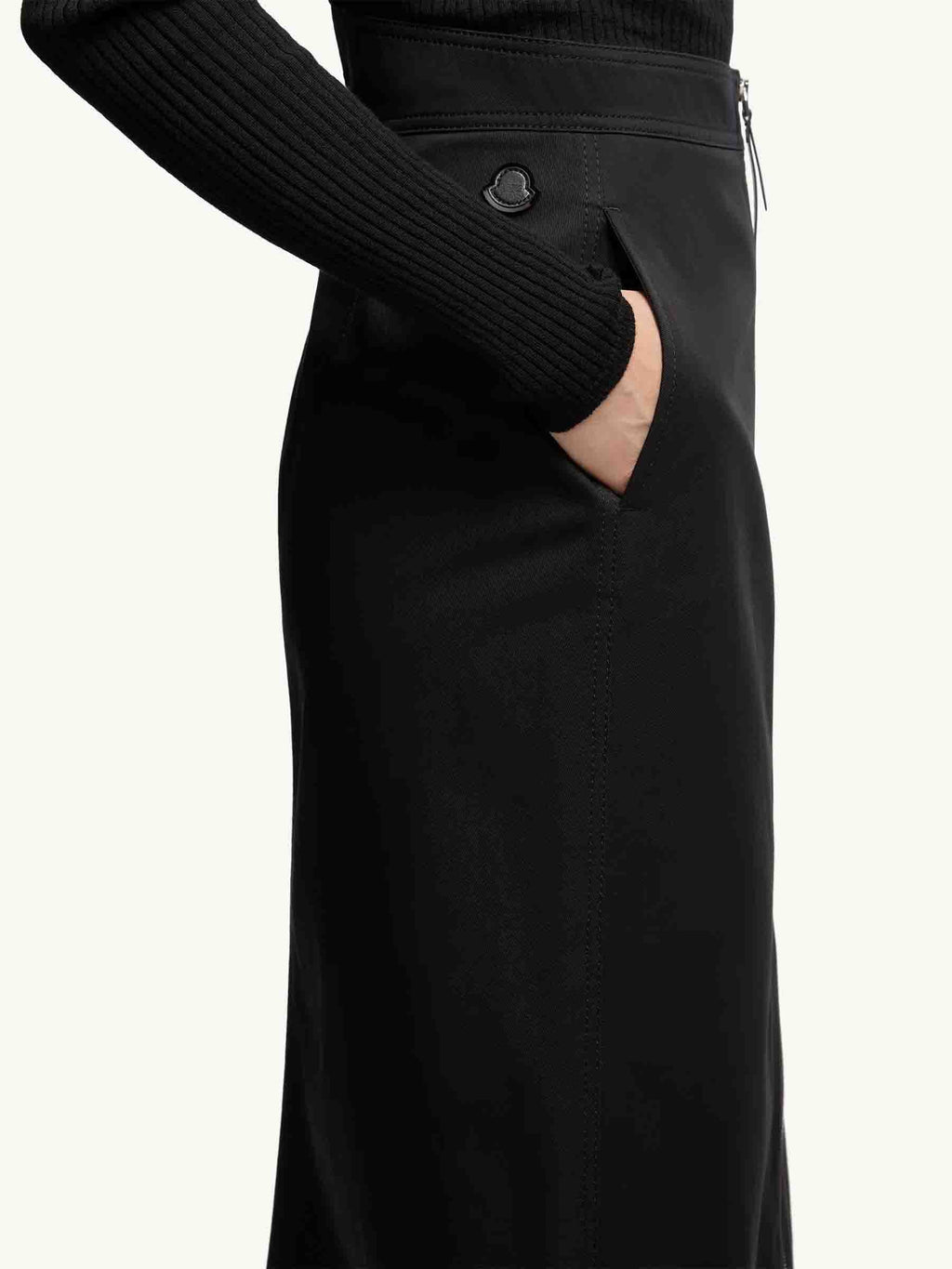 MIDI Gabardine Skirt Moncler оригінал – Купити в Україні – збільшений вид