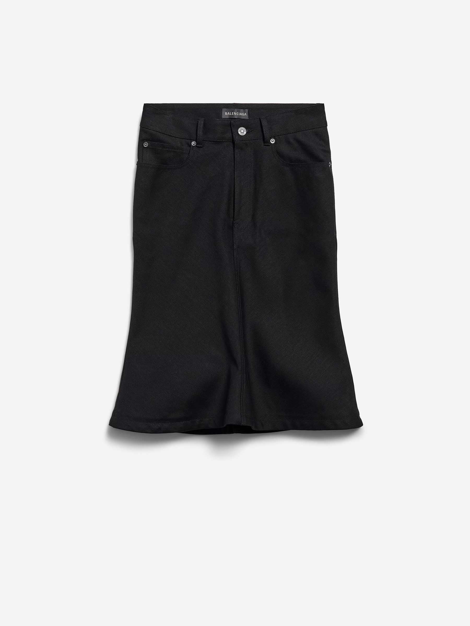 MIDI Godet Skirt Balenciaga оригінал – Купити в Україні – боковий вид