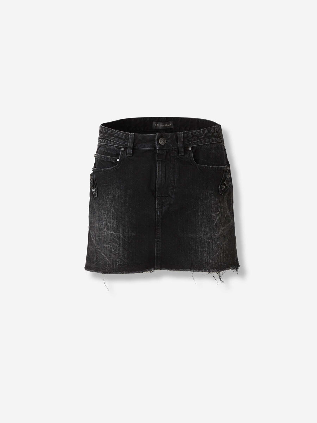Оригінальна Minidenim Skirt Balenciaga – боковий вид