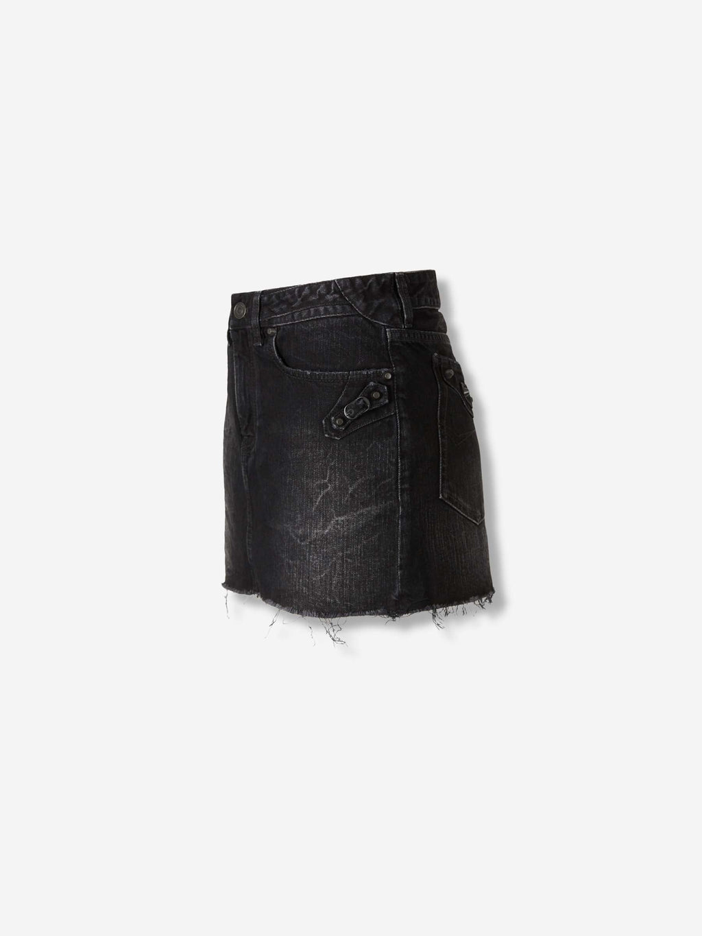 Оригінальна Minidenim Skirt Balenciaga – вид ззаду