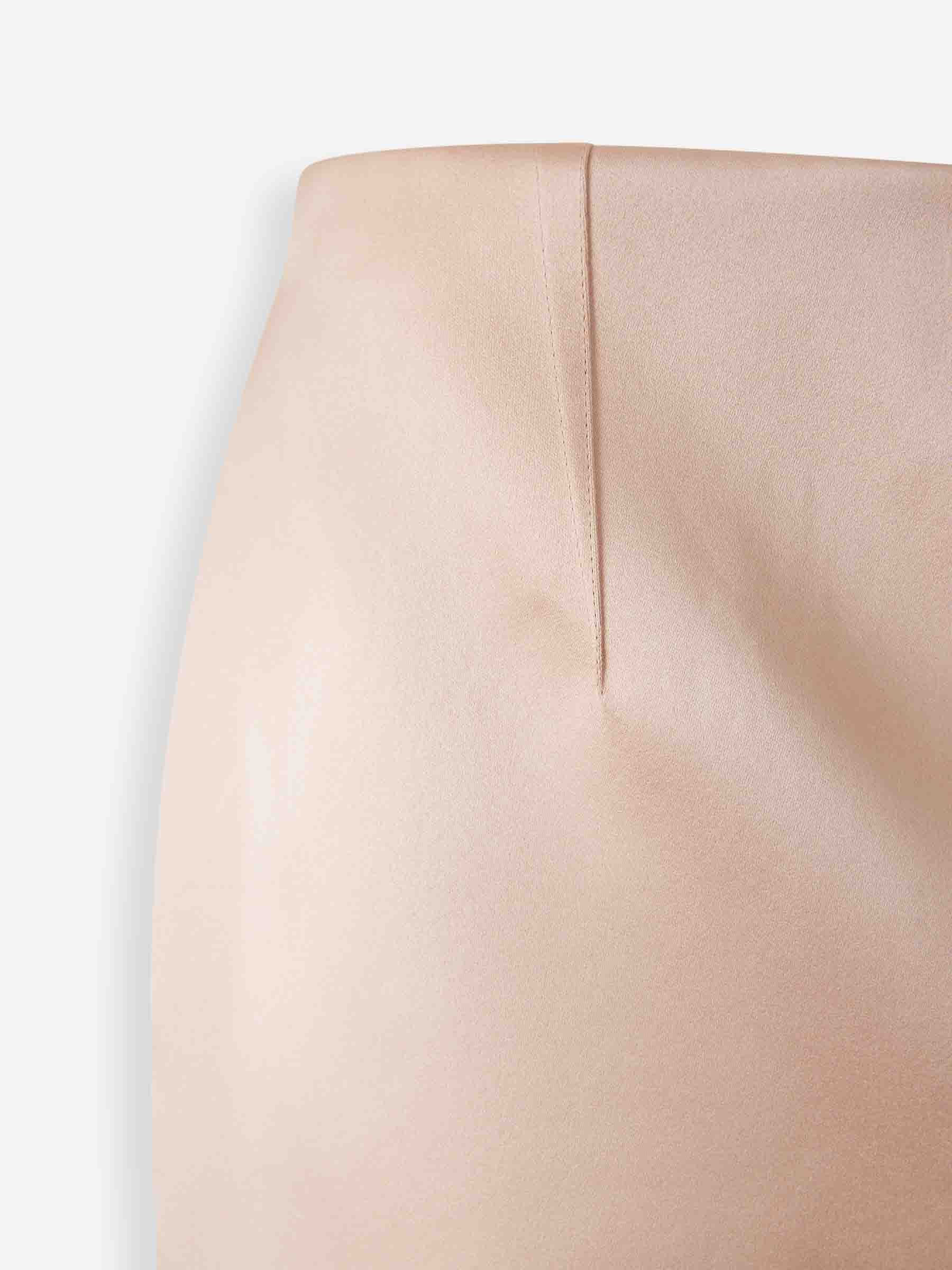Satin Duchess Mini Skirt Chloe – Гарантія оригінальності – детальний вид