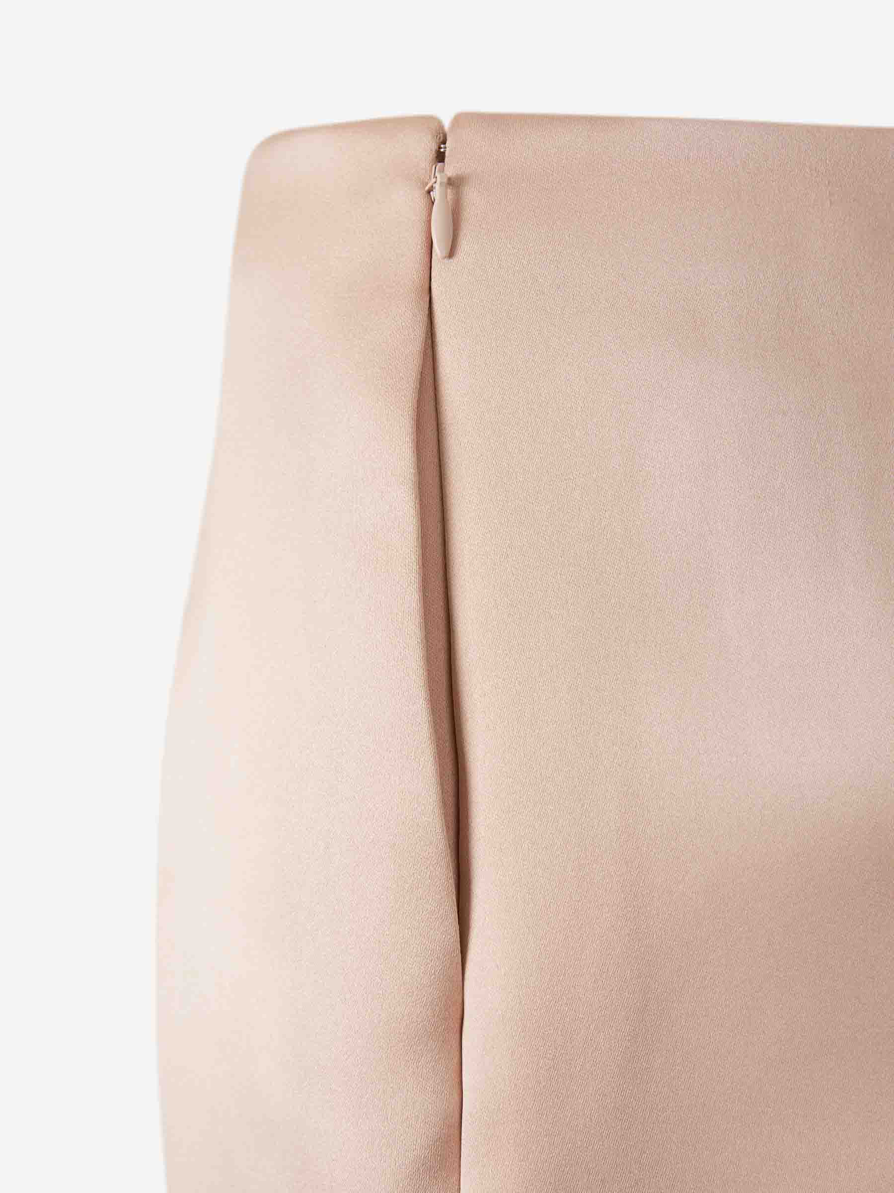 Satin Duchess Mini Skirt Chloe – Гарантія оригінальності – збільшений вид