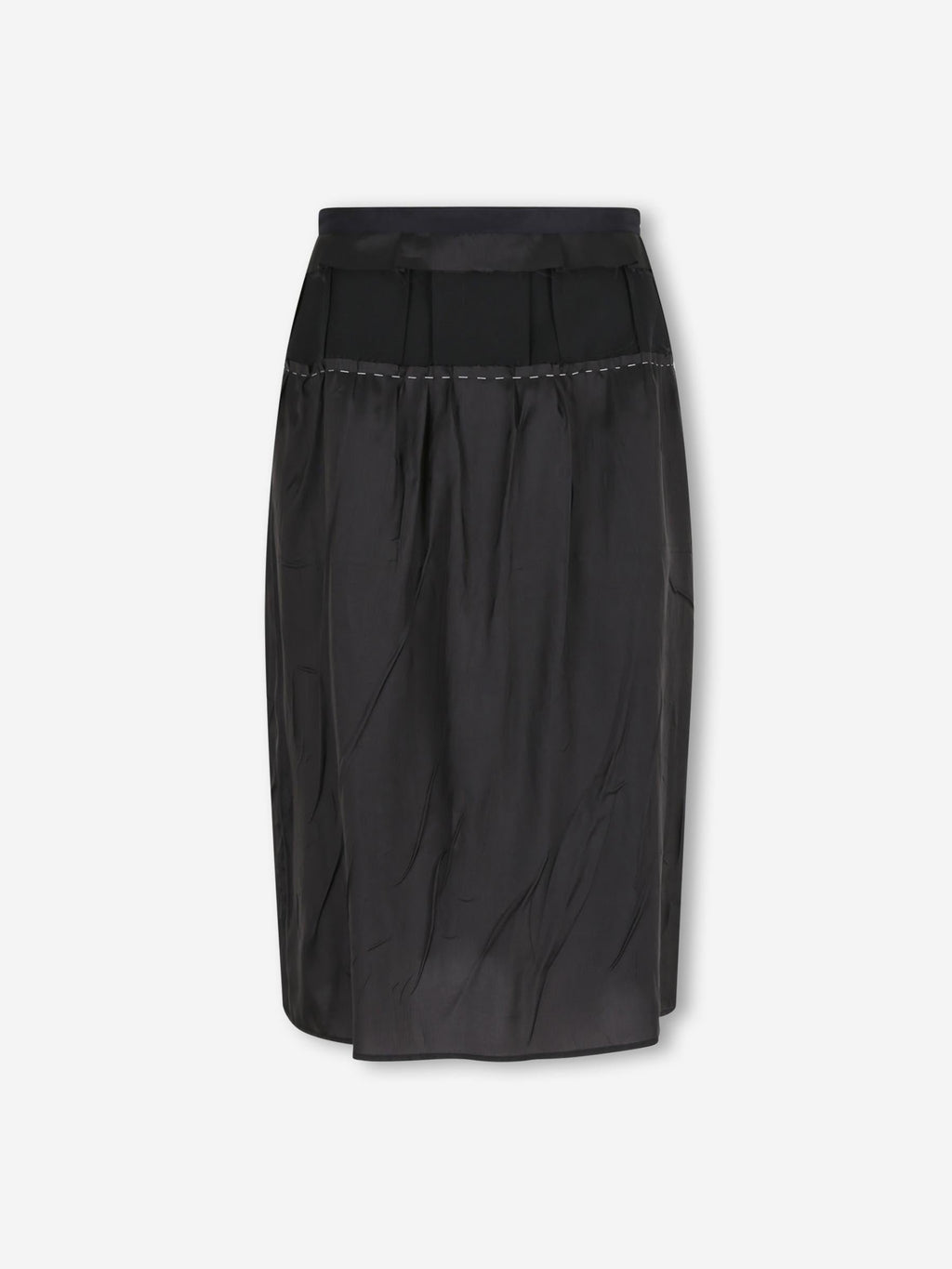 Anonymity MIDI Skirt Maison margiela – Гарантія оригінальності – боковий вид