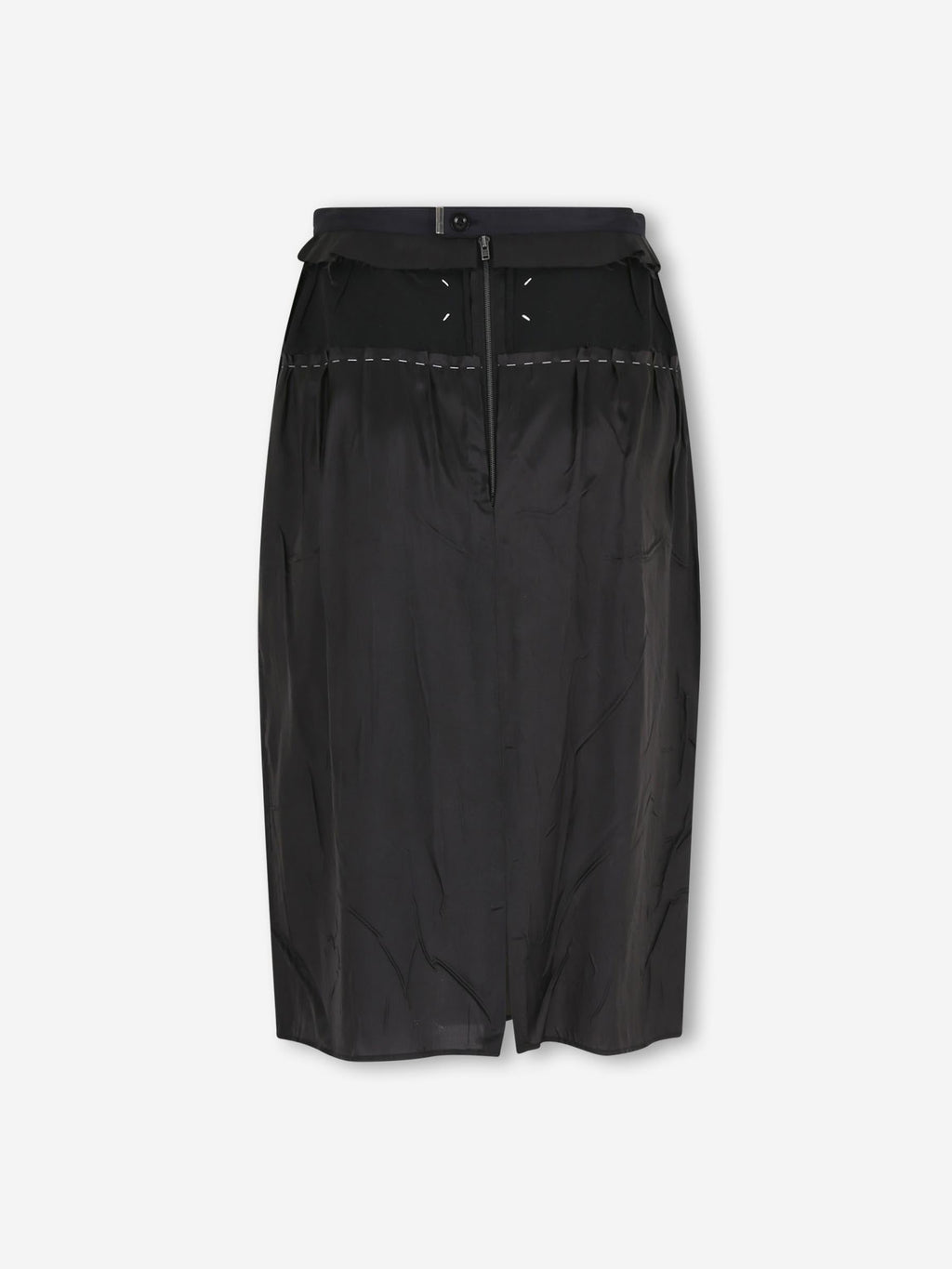 Anonymity MIDI Skirt Maison margiela – Гарантія оригінальності – вид ззаду