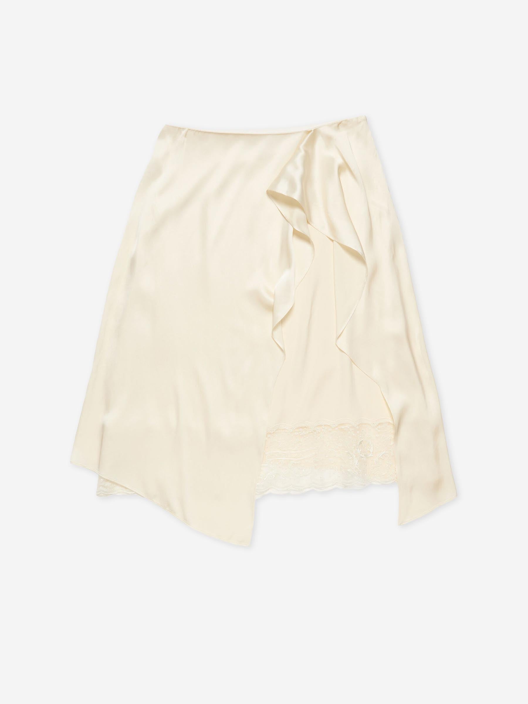 Оригінальна Draped MIDI Skirt Acne studios – боковий вид