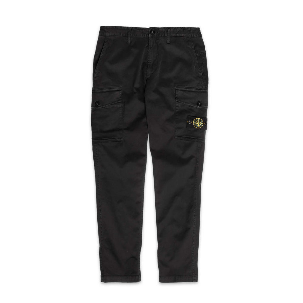 Mens Pants Black Stone island оригінал – Купити в Україні – боковий вид