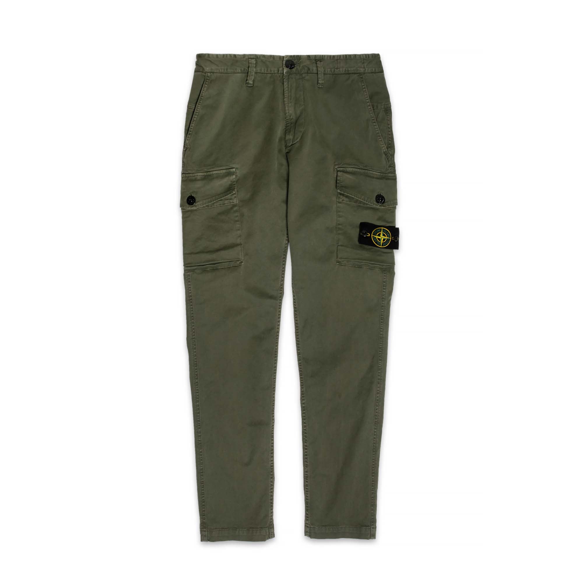 Mens Pants Green Stone island оригінал – Купити в Україні – боковий вид