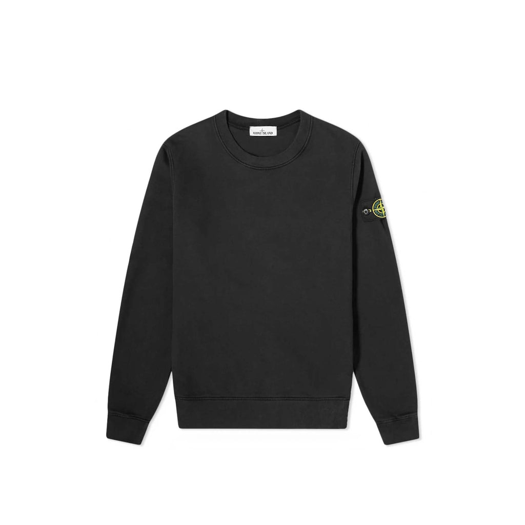 Mens Sweat Shirt Black Stone island оригінал – Купити в Україні – боковий вид