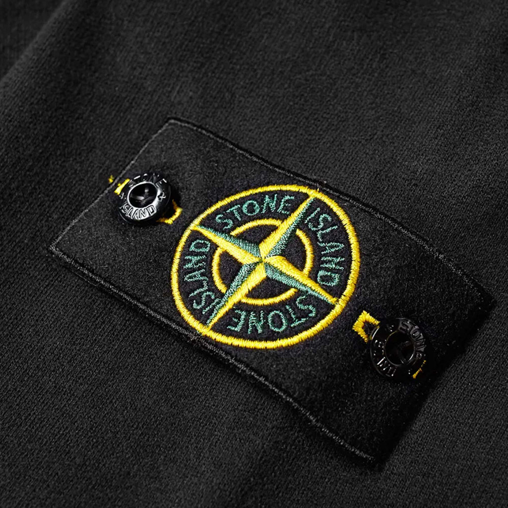 Mens Sweat Shirt Black Stone island оригінал – Купити в Україні – вид ззаду