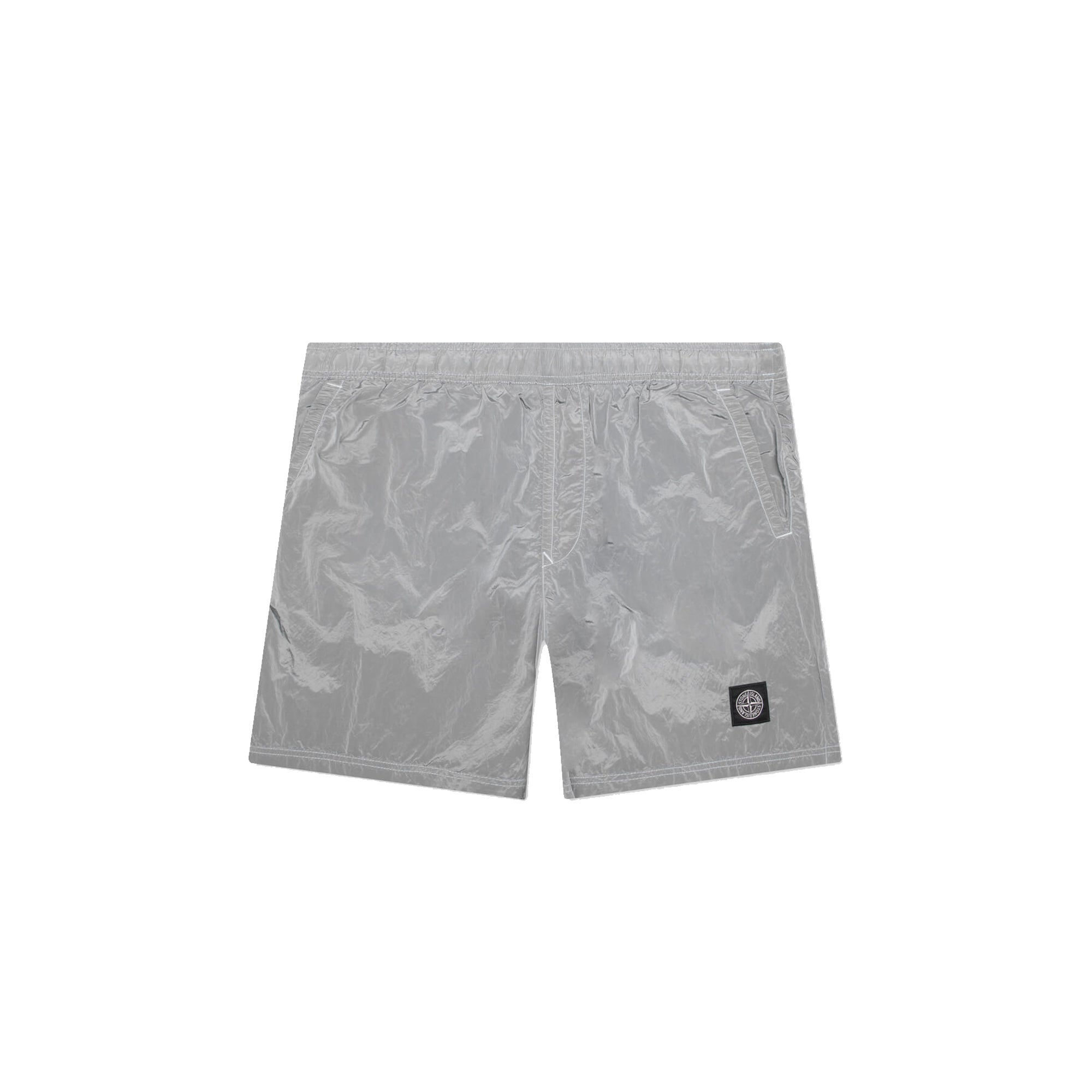 Оригінальна Mens Nylon Metal Swim Shorts Grey Stone island – боковий вид