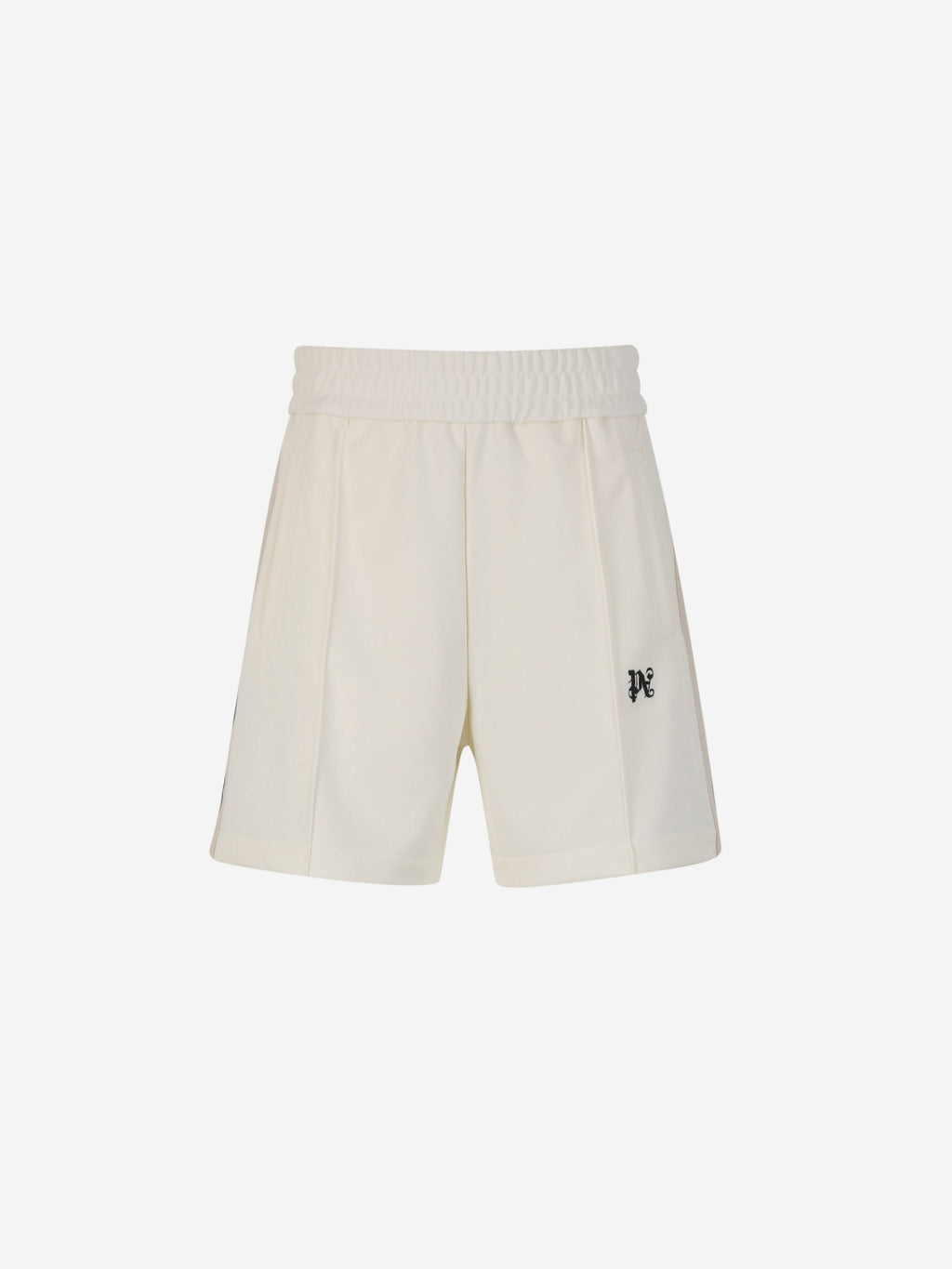 Striped Monogram Bermuda Shorts Palm angels – Гарантія оригінальності – боковий вид