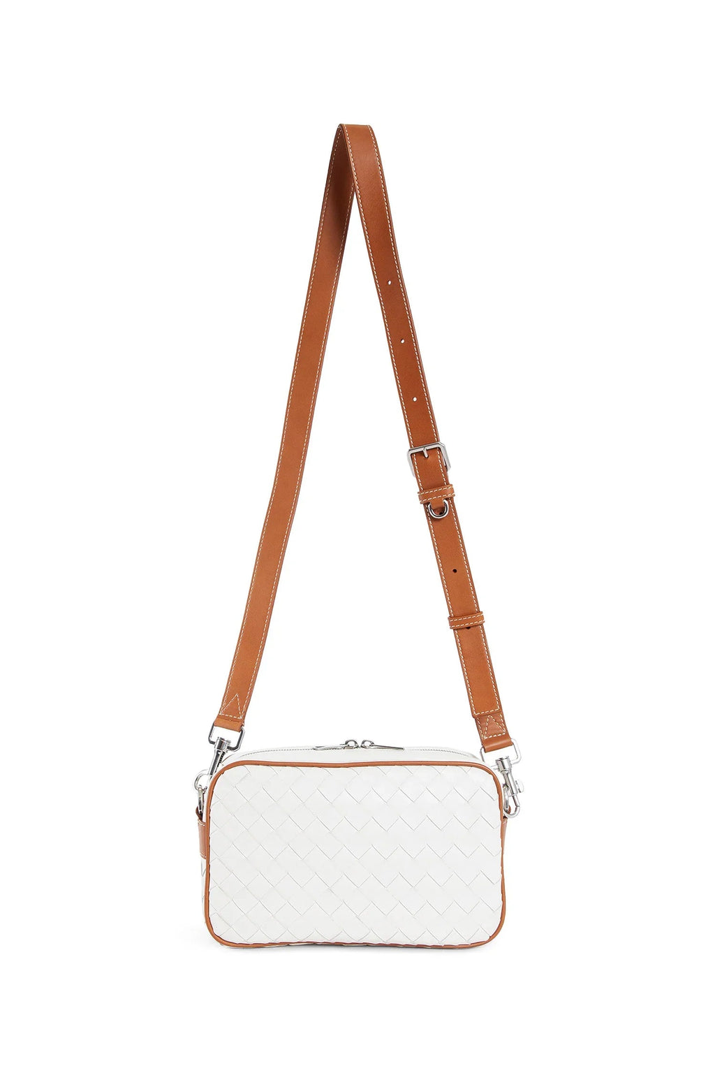Man White Crossbody Bags Bottega veneta – Гарантія оригінальності – детальний вид