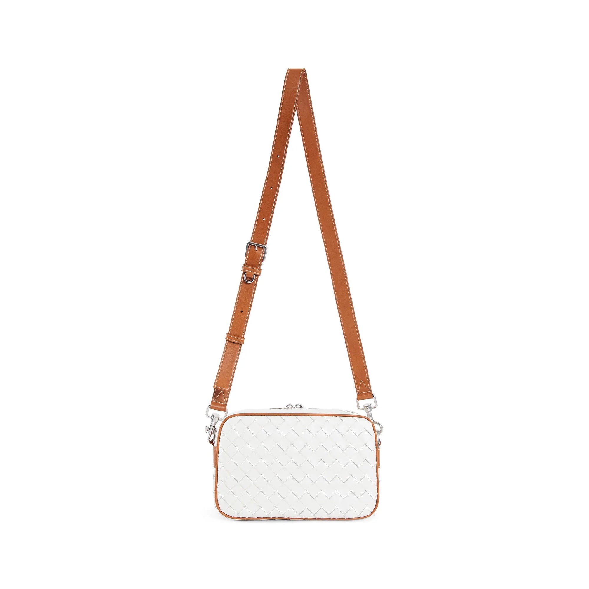 Man White Crossbody Bags Bottega veneta – Гарантія оригінальності – збільшений вид