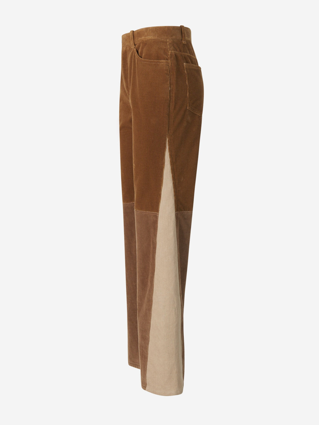 Corduroy Patchwork Pants Chloe – Гарантія оригінальності – вид ззаду