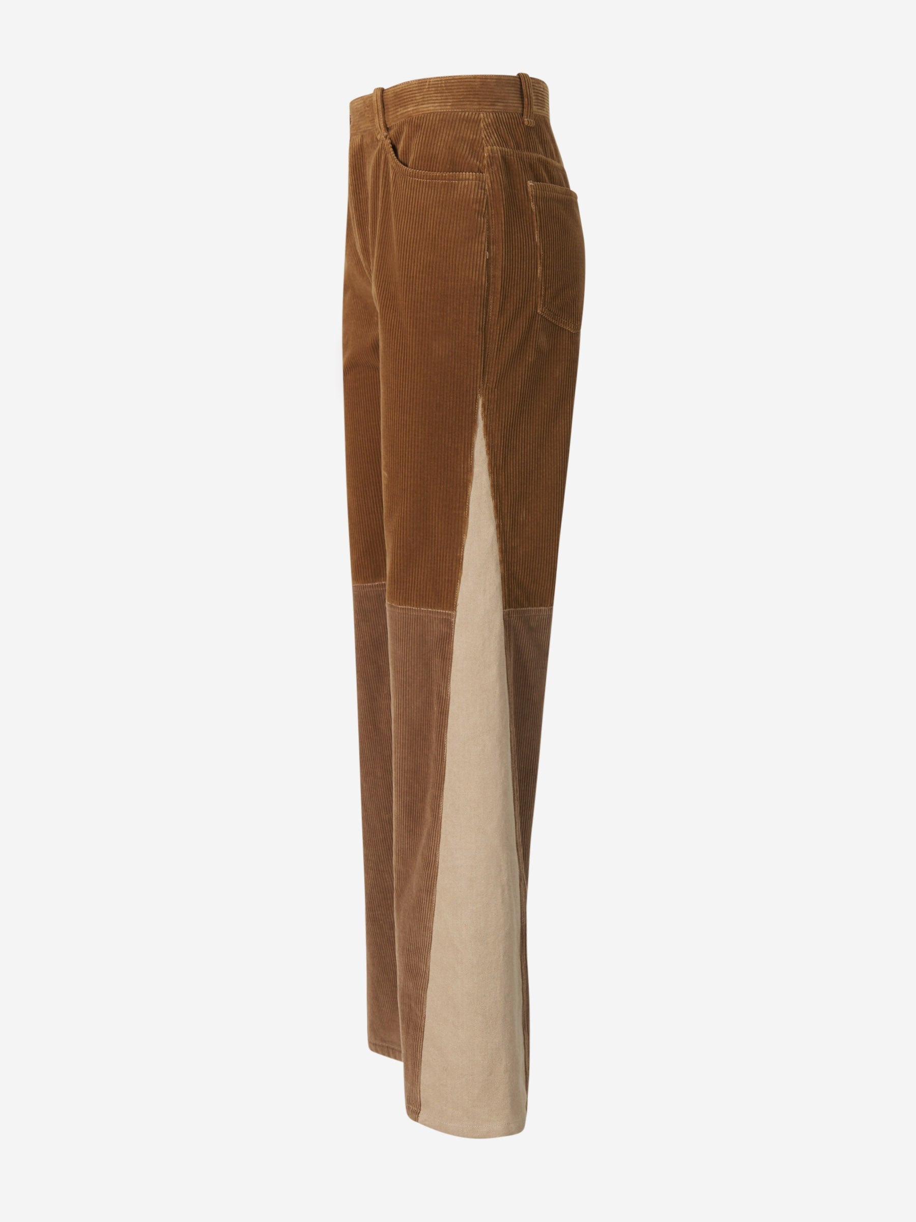 Corduroy Patchwork Pants Chloe – Гарантія оригінальності – вид ззаду