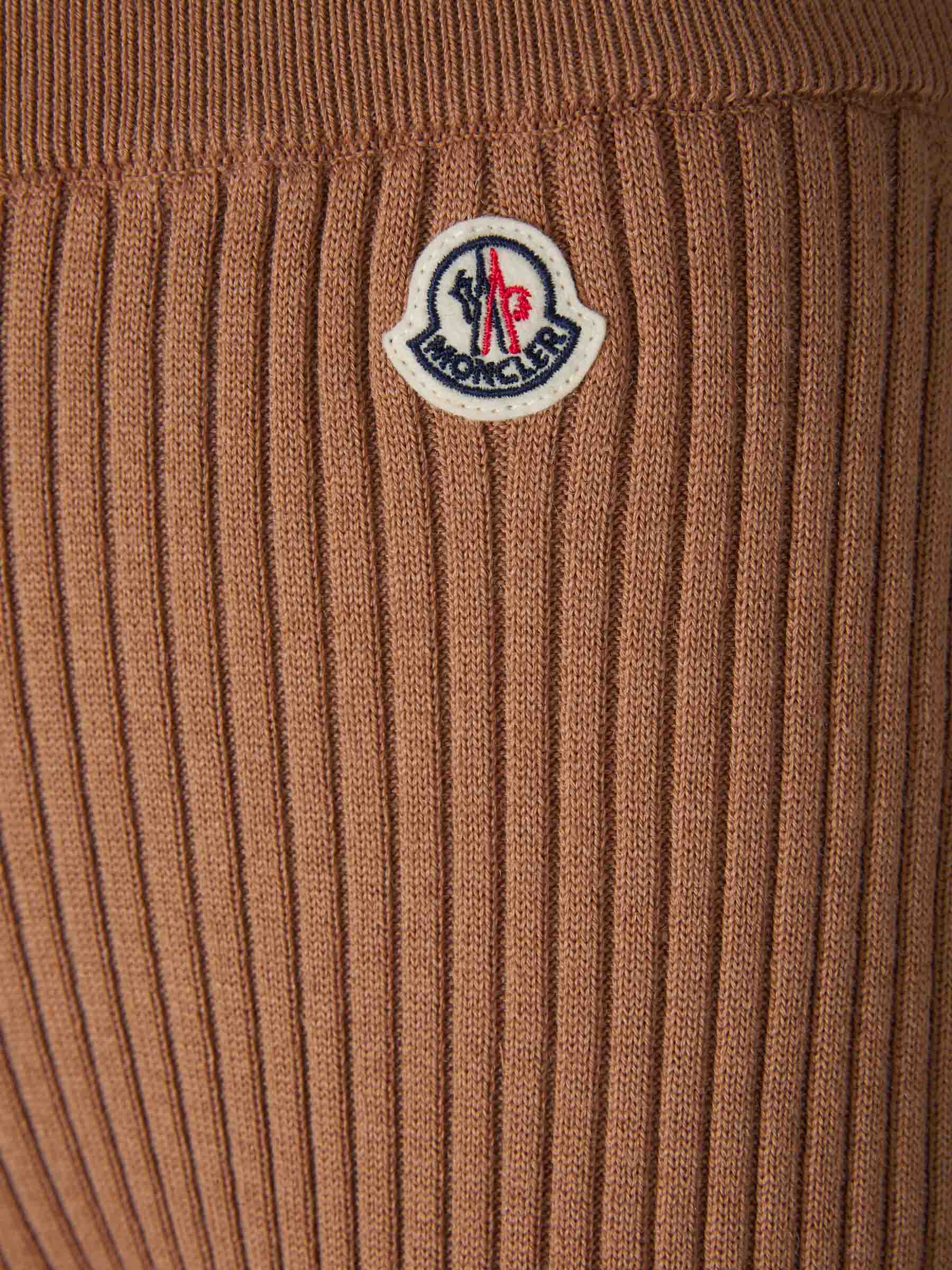 Wool Knit Joggers Moncler – Гарантія оригінальності – збільшений вид - MONCLER