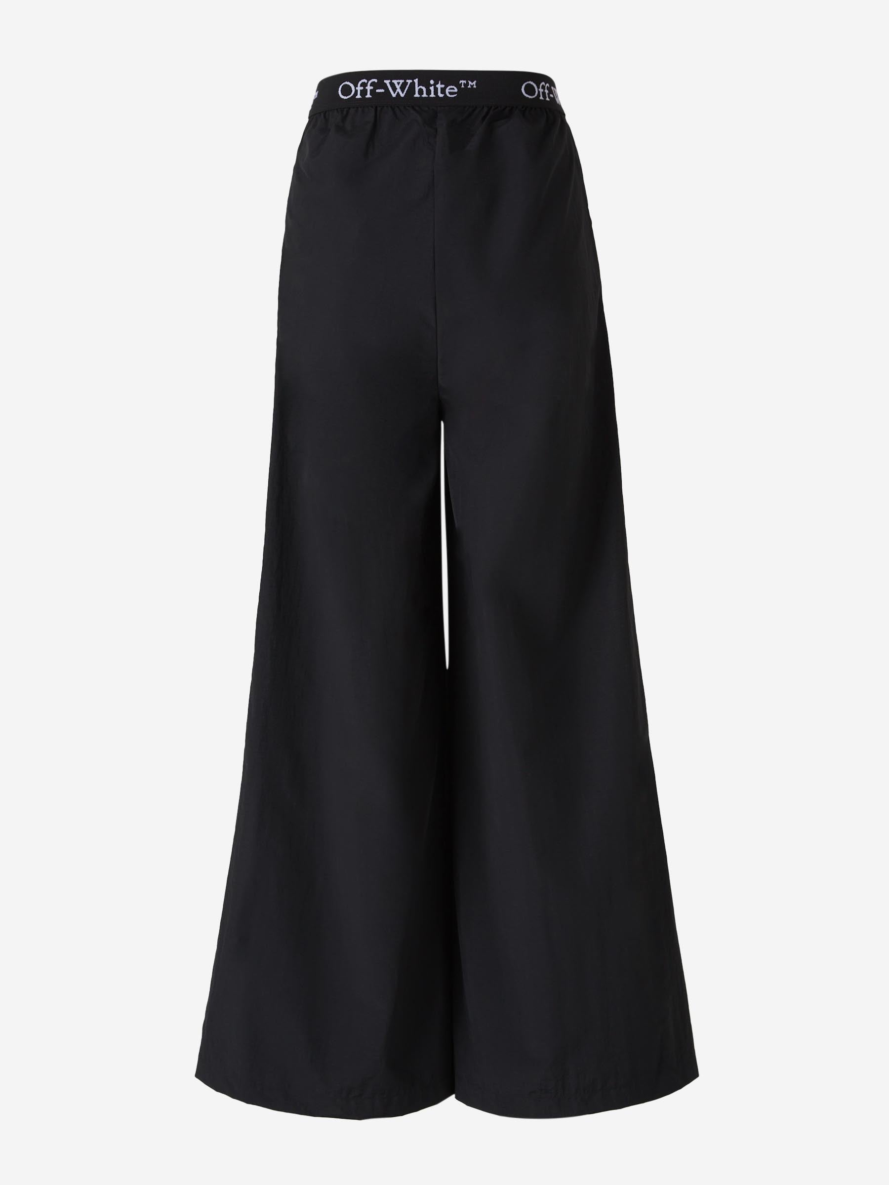 Nylon Joggers Pants Off-white оригінал – Купити в Україні – вид ззаду