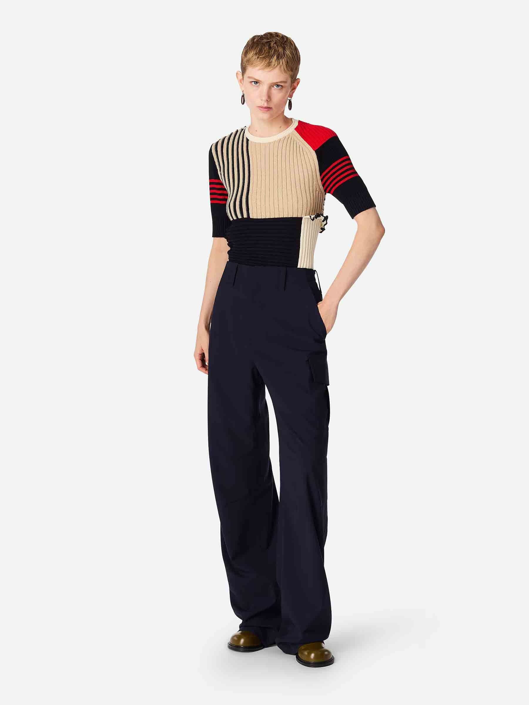 Wool Cargo Pants Bottega veneta оригінал – Купити в Україні – боковий вид