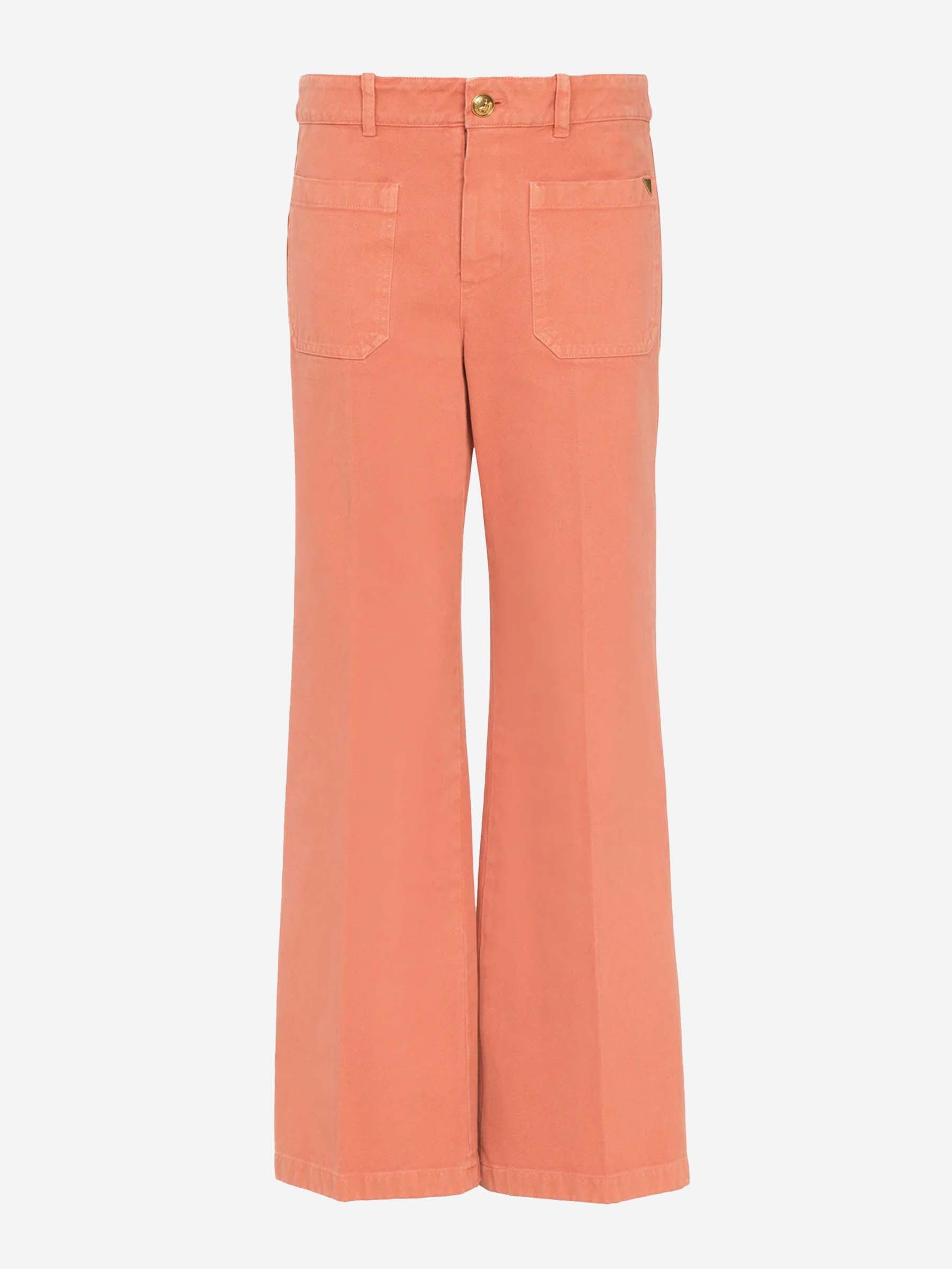 Cropped Bootcut Jeans Chloe – Гарантія оригінальності – боковий вид