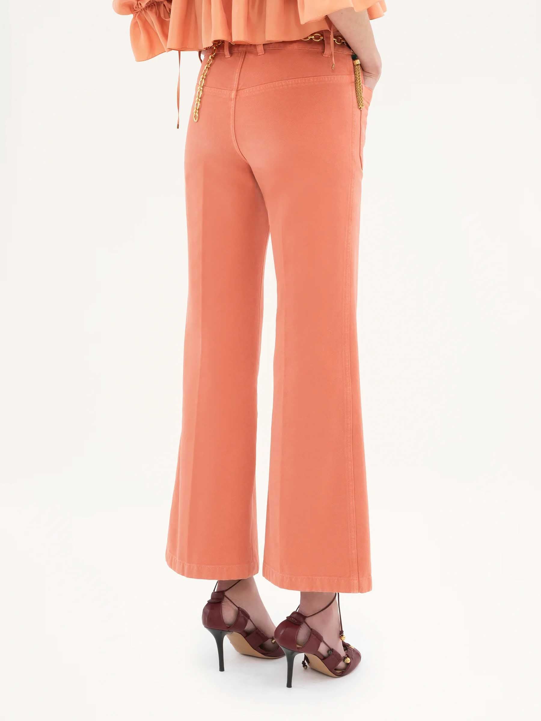 Cropped Bootcut Jeans Chloe – Гарантія оригінальності – детальний вид