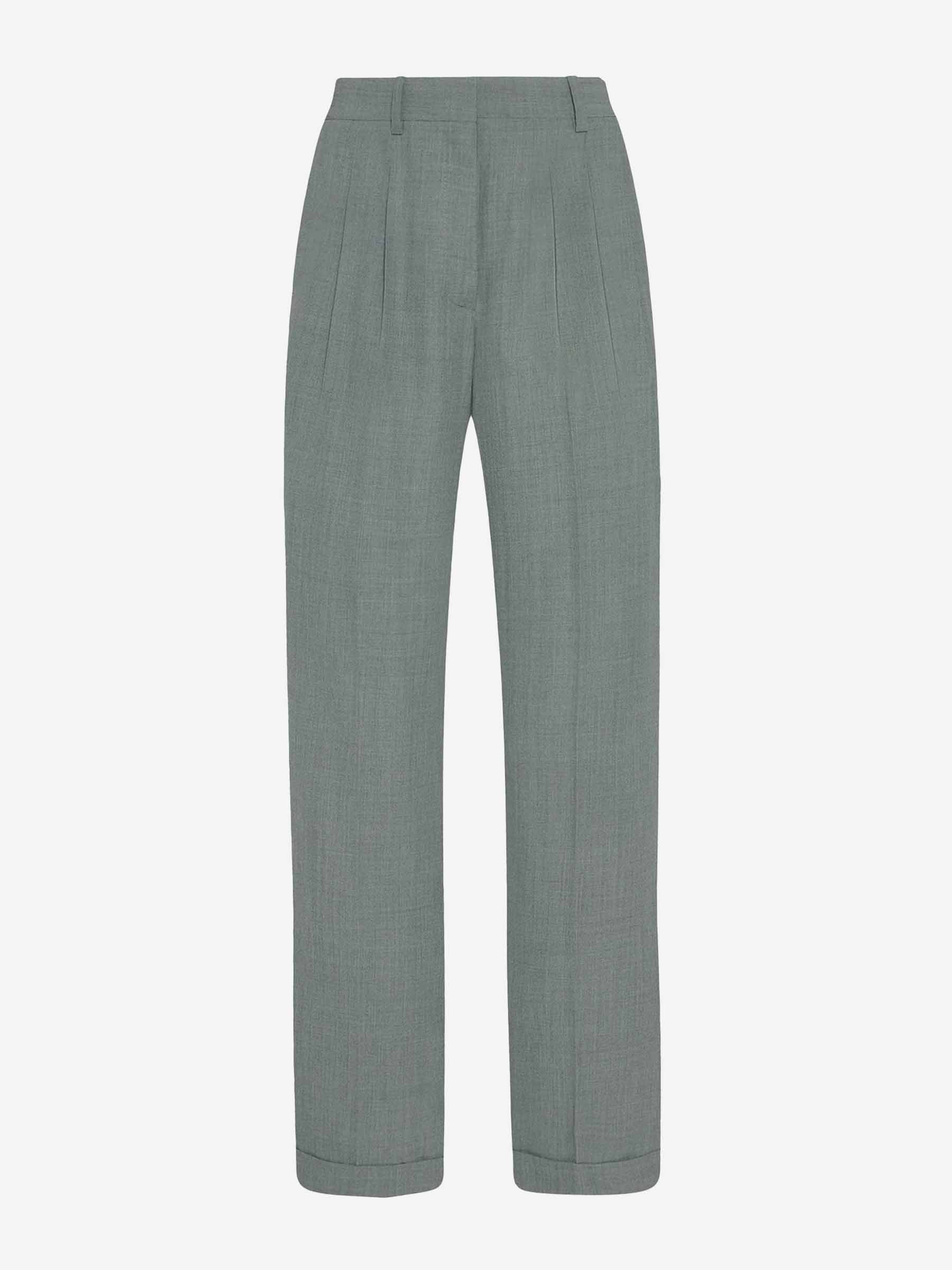 Оригінальна Everhart Wool Pants The row – боковий вид
