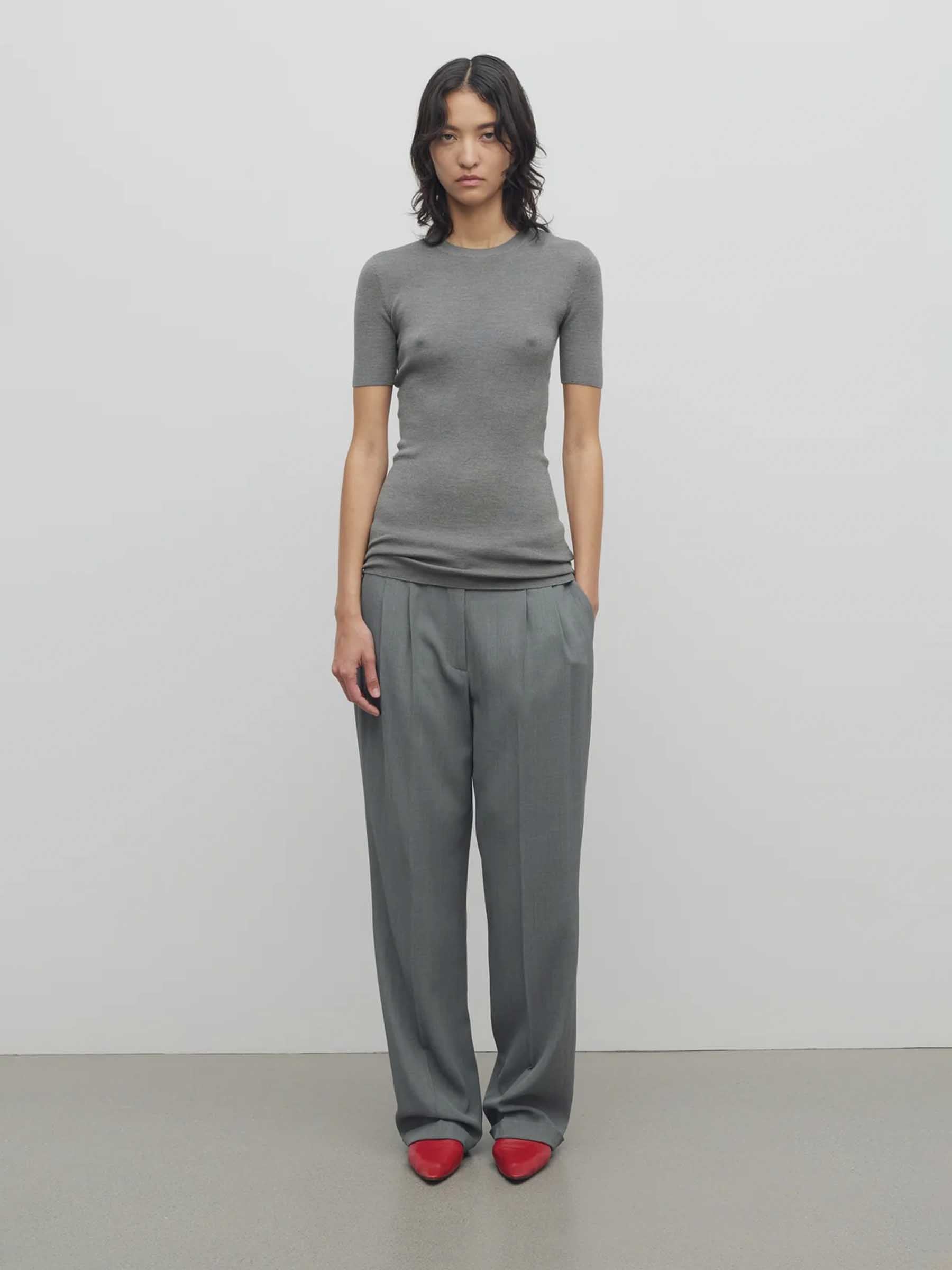 Оригінальна Everhart Wool Pants The row – вид ззаду