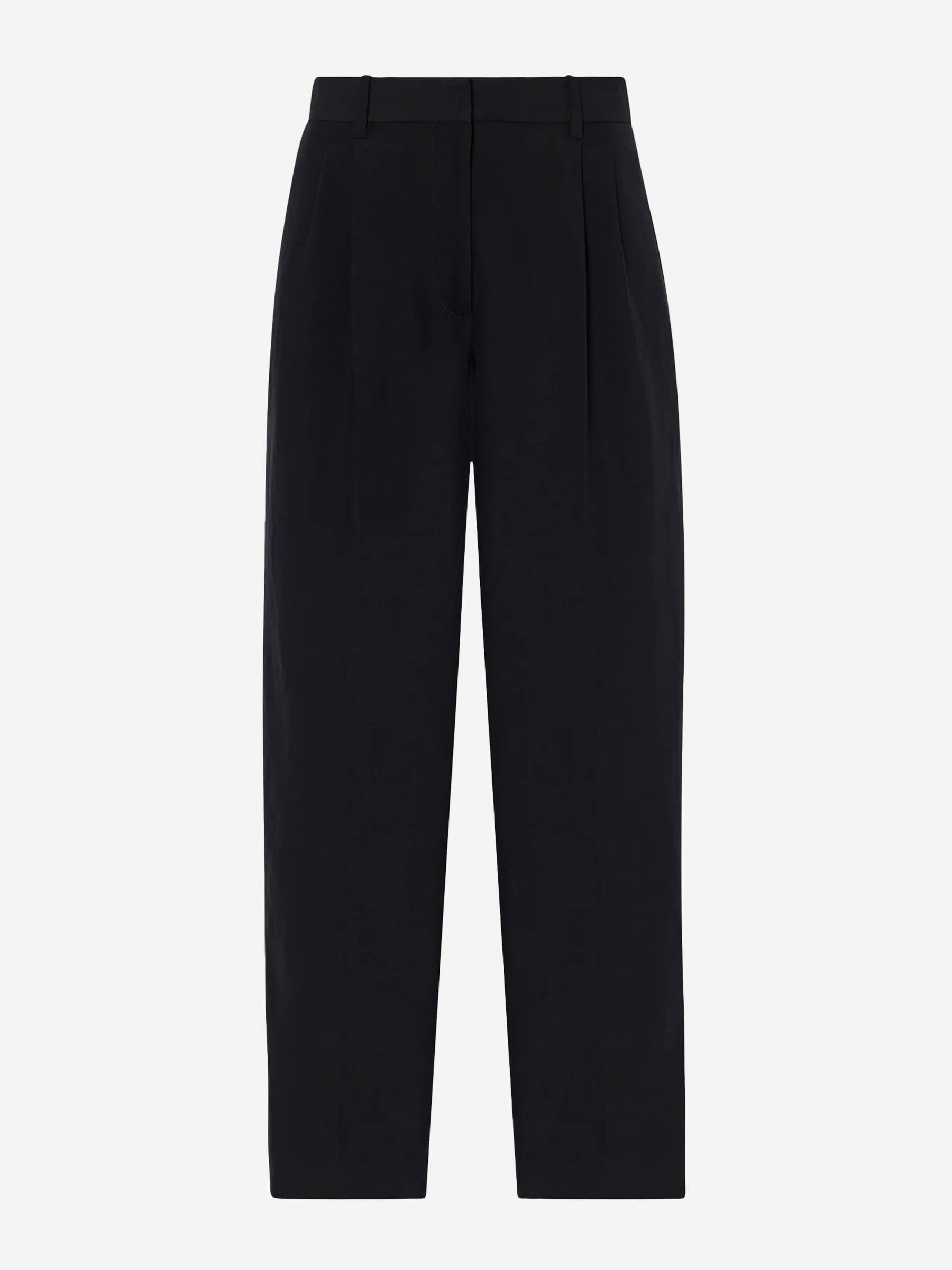Оригінальна Lilas Wool Pants The row – боковий вид