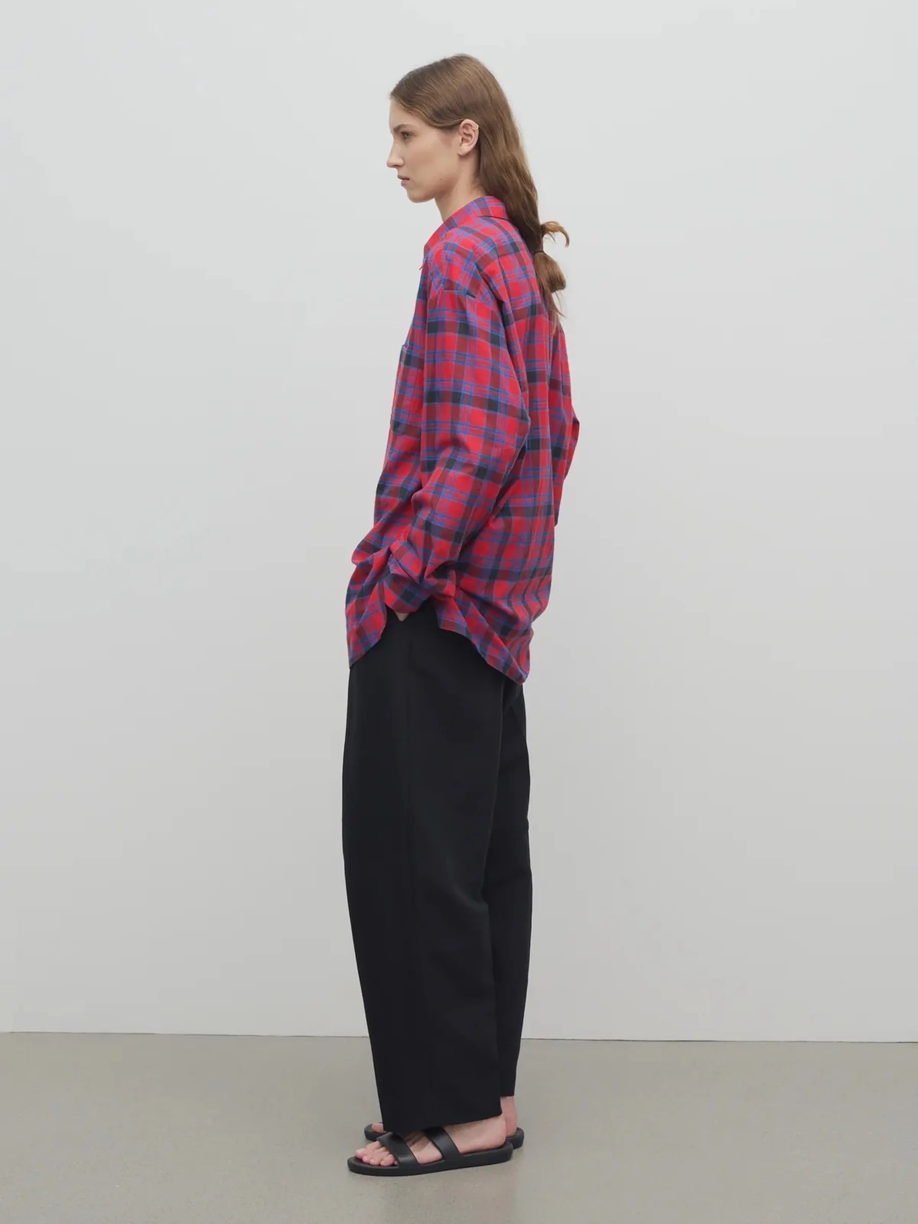 Оригінальна Lilas Wool Pants The row – детальний вид