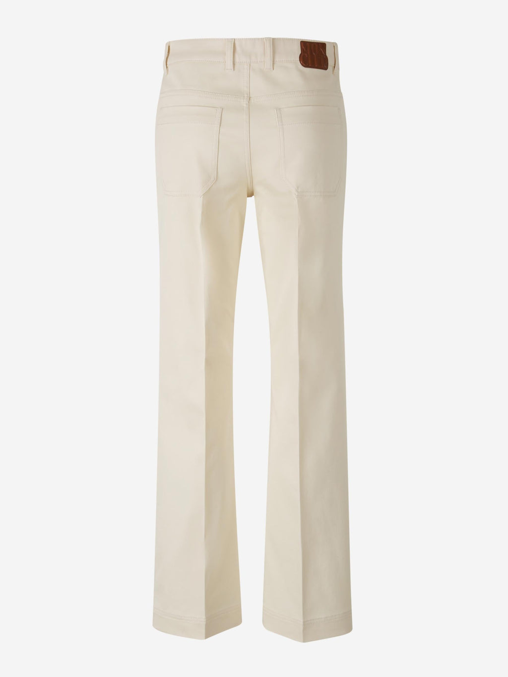 Straight Gabardine Trousers Moncler – Гарантія оригінальності – вид ззаду