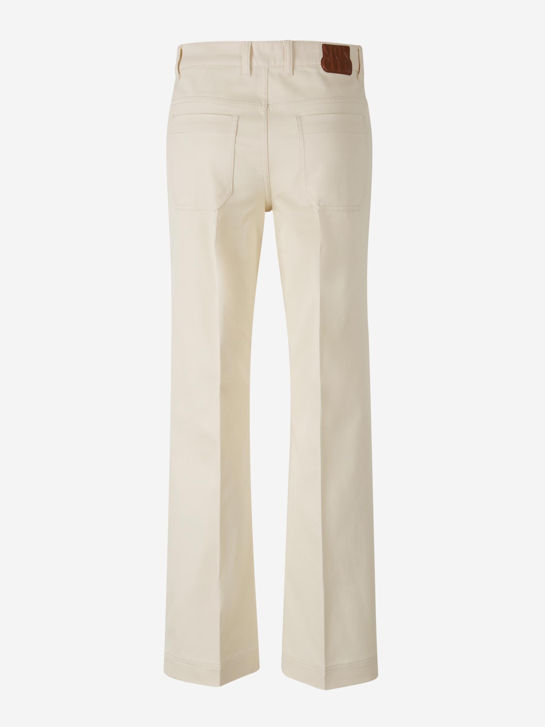 Straight Gabardine Trousers Moncler – Гарантія оригінальності – вид ззаду - MONCLER
