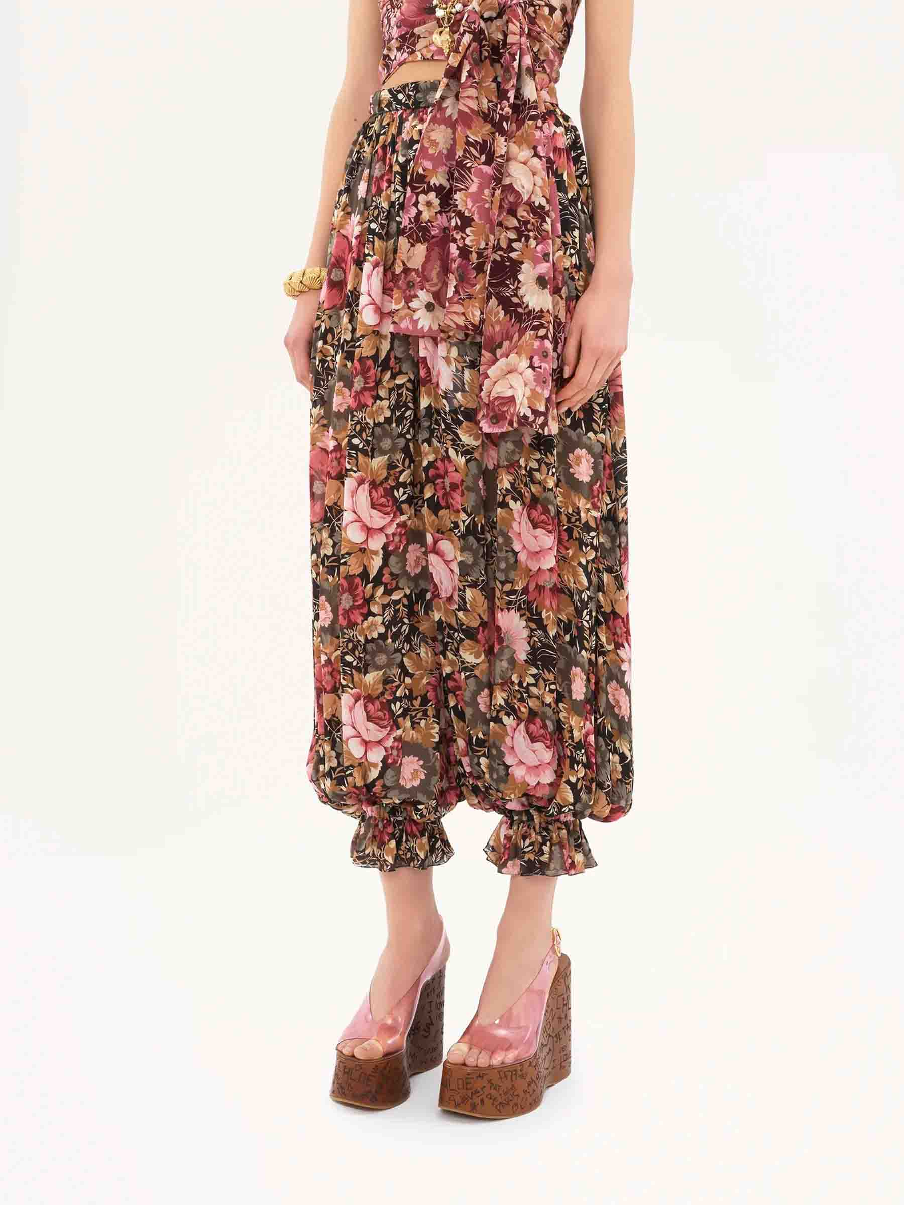 Silk Pleated Pants Chloe оригінал – Купити в Україні – детальний вид