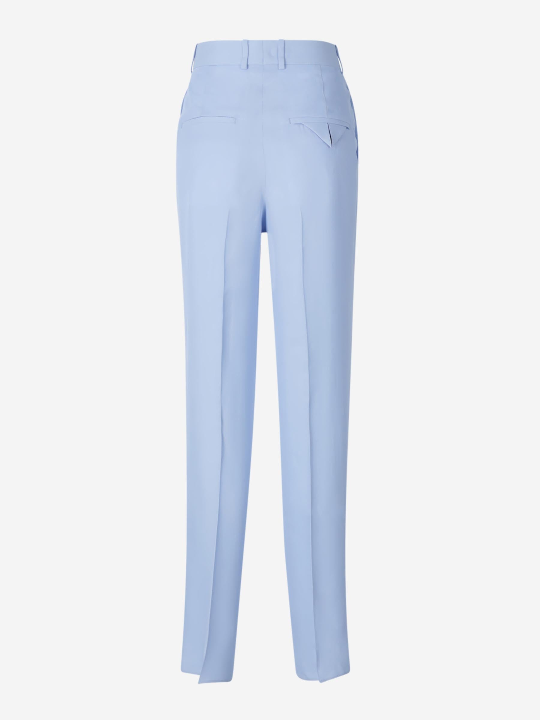 Formal Pleated Trousers Bottega veneta оригінал – Купити в Україні – вид ззаду