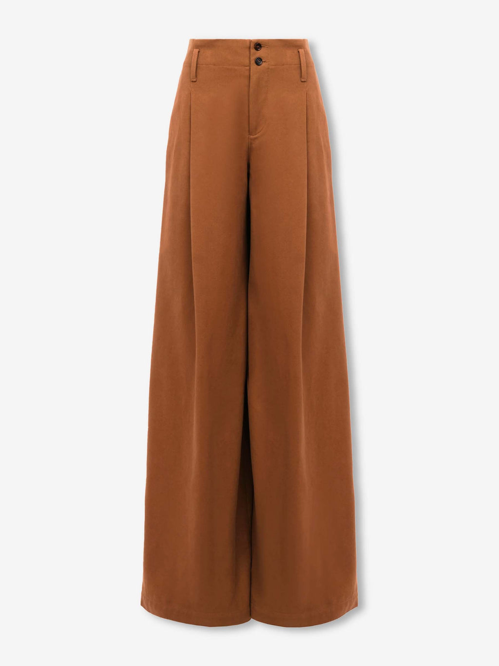 Wide Cotton Trousers Chloe – Гарантія оригінальності – боковий вид