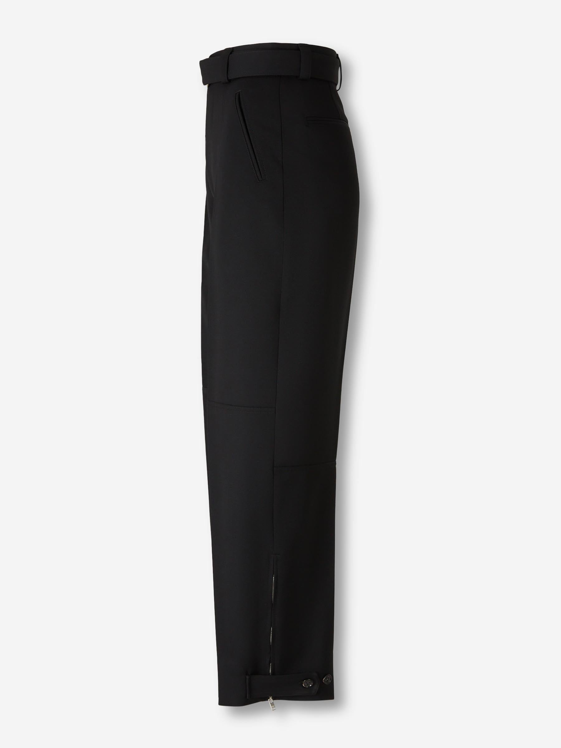 Wool Dress Trousers Bottega veneta – Гарантія оригінальності – вид ззаду
